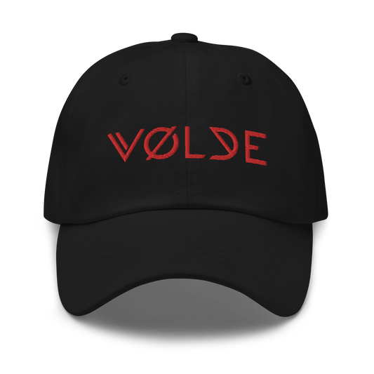 VOLDE Baseball Cap (Red Embroidery)
