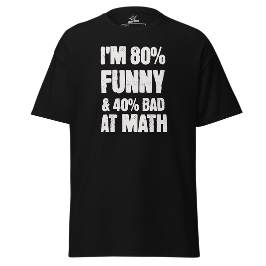 Funny But Bad At Math T-Shirt